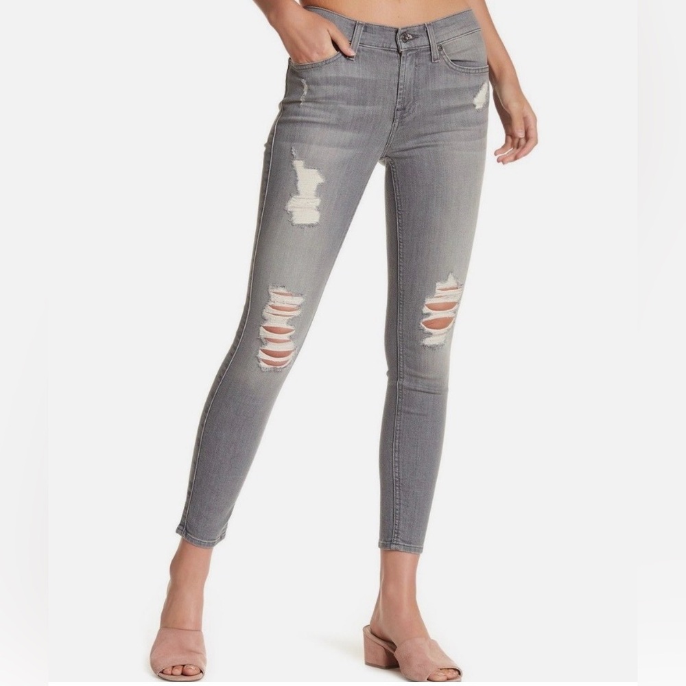 7 For All Mankind | Women's Gray Skinny Jeans